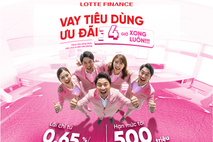 LOTTE Finance gỡ khó tài chính cuối năm cho công chức, viên chức và dân văn phòng