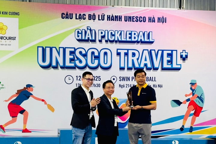 Câu lạc bộ lữ hành UNESCO Hà Nội tổ chức giải Pickleball kết nối cộng đồng doanh nghiệp