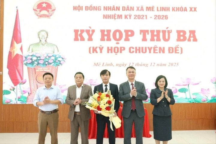 Đồng chí Trần Nguyễn Ngọc được bầu làm Phó Chủ tịch UBND xã Mê Linh