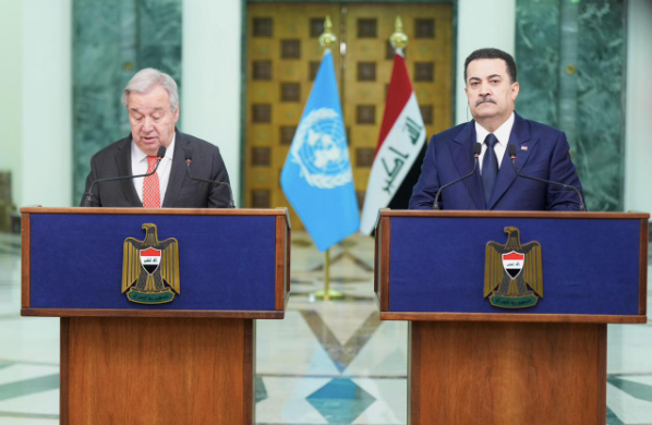 Tổng thư ký Liên hợp quốc đến Iraq tham dự lễ kết thúc hoạt động của UNAMI