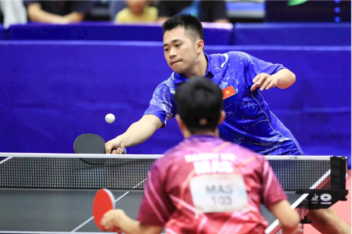 Đội tuyển bóng bàn nam Việt Nam vào chung kết SEA Games 33 sau 8 năm chờ đợi