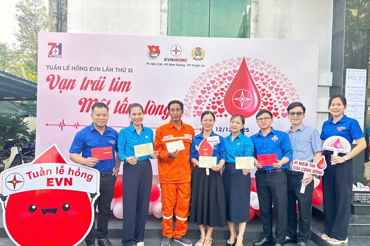 Tuần lễ hồng EVN 2025 - khi những trái tim ngành điện cùng chung một nhịp đập sẻ chia