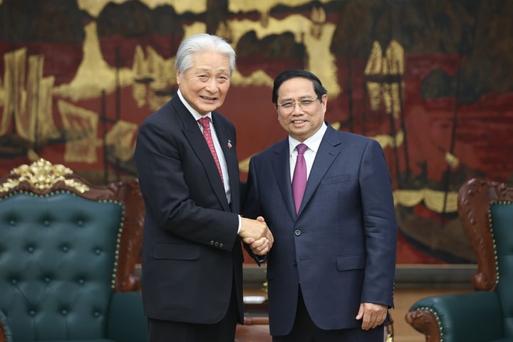 Thủ tướng Phạm Minh Chính tiếp Thống đốc tỉnh Tochigi, Nhật Bản