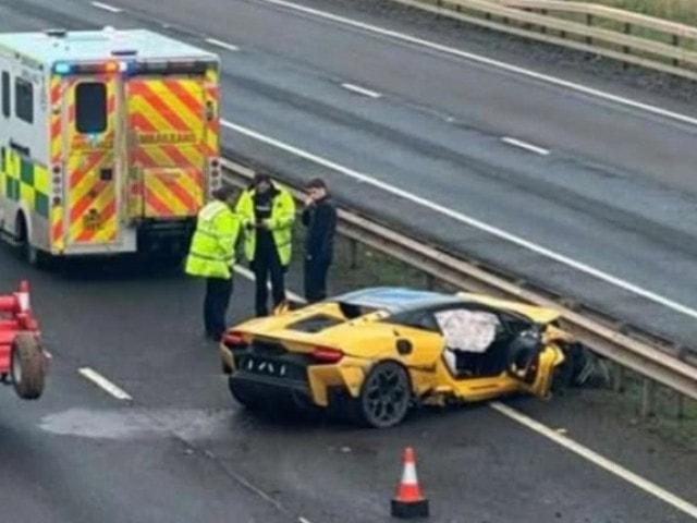 Lamborghini Temerario đầu tiên trên thế giới gặp tai nạn nát đầu