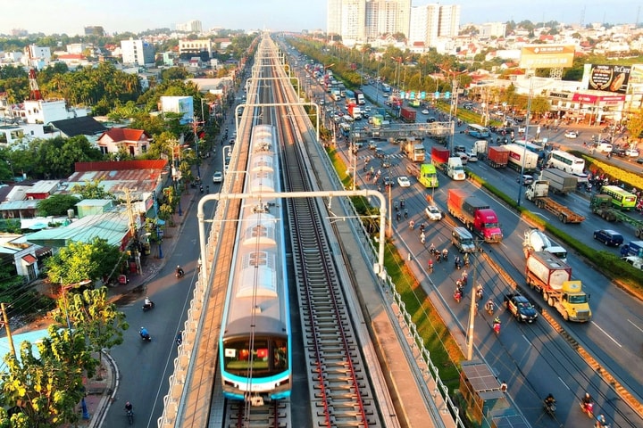 TP Hồ Chí Minh: Tuyến Metro số 1 khẳng định vai trò trụ cột trong vận tải hành khách công cộng