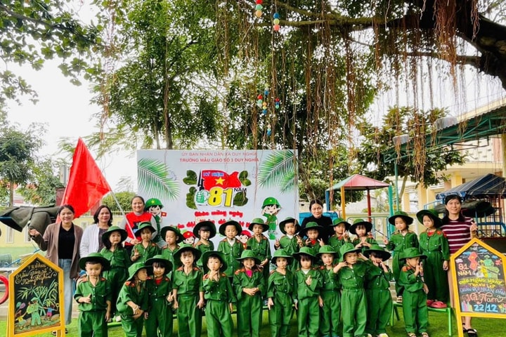 Đà Nẵng Tổ chức hoạt động trải nghiệm cho trẻ mầm non tại di tích lịch sử
