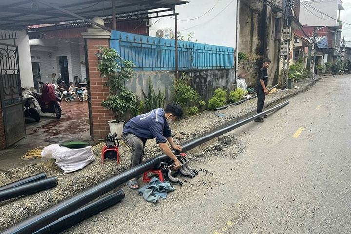 Hà Nội tăng tốc hoàn thành mục tiêu nước sạch nông thôn