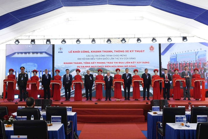 Khánh thành nhà máy thuỷ điện Hoà Bình mở rộng
