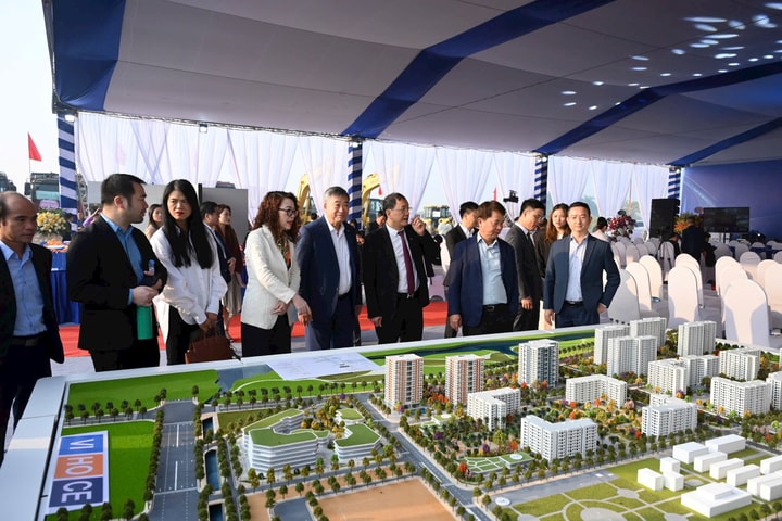 Khởi công dự án khu nhà ở xã hội Tiên Dương Park City