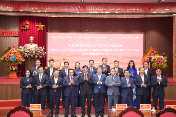 Dấu son 76 năm: Trường Đào tạo cán bộ Lê Hồng Phong đạt chuẩn mức 1