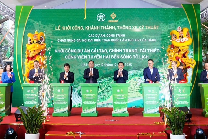 Hà Nội: Khởi công dự án hơn 4.600 tỷ đồng, quyết tâm hồi sinh sông Tô Lịch