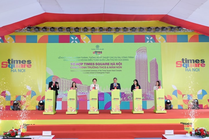 Khởi công khu tổ hợp văn phòng, khách sạn gần 5.000 tỷ đồng tại Hà Nội