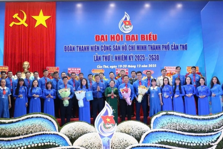 Đại hội đại biểu Đoàn TNCS Hồ Chí Minh TP Cần Thơ khẳng định vai trò xung kích của tuổi trẻ