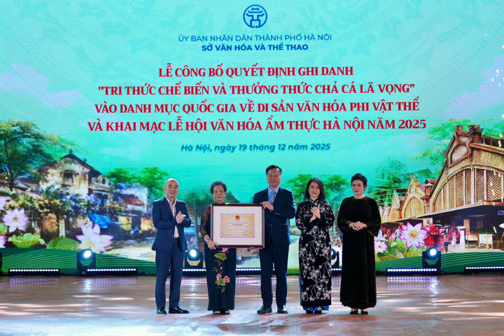 Tôn vinh hành trình ẩm thực kết nối sáng tạo của Thủ đô