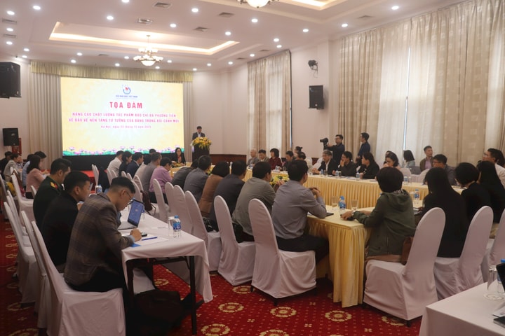 Nâng cao chất lượng tác phẩm báo chí đa phương tiện về bảo vệ nền tảng tư tưởng của Đảng