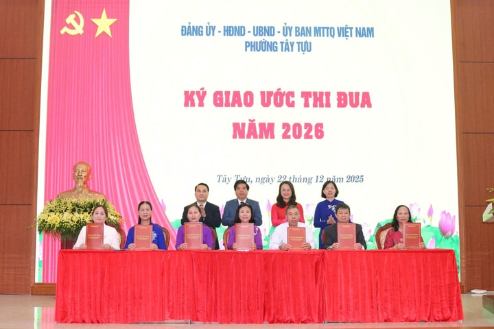 Phường Tây Tựu: Xây dựng nền tảng vững chắc, quyết tâm bứt phá trong năm 2026