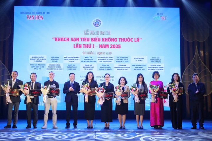 Vinh danh 44 khách sạn tiêu biểu không thuốc lá