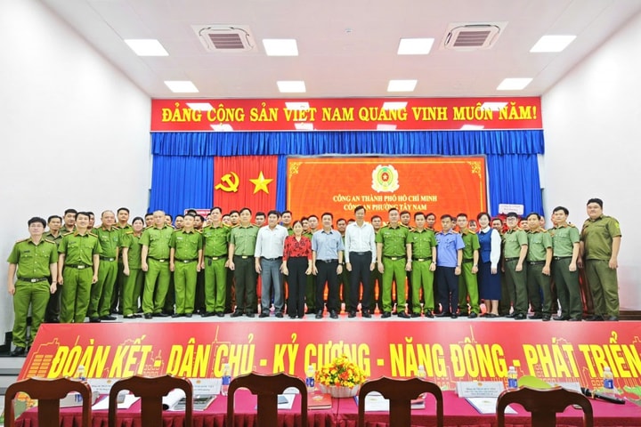 TP Hồ Chí Minh Công an phường Tây Nam khẳng định vai trò nòng cốt bảo đảm an ninh trật tự