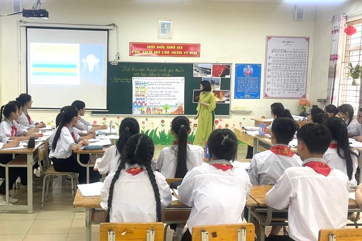 Cán bộ quản lý trường học Hà Nội giảm 42,74% sau sắp xếp
