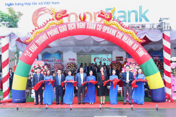 Co-opBank chi nhánh Hà Tĩnh khai trương Phòng giao dịch Nghi Xuân