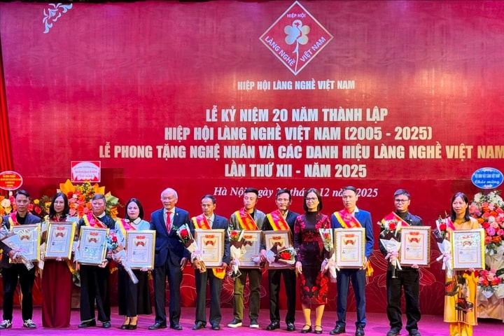 Hiệp hội Làng nghề Việt Nam kỷ niệm 20 năm thành lập