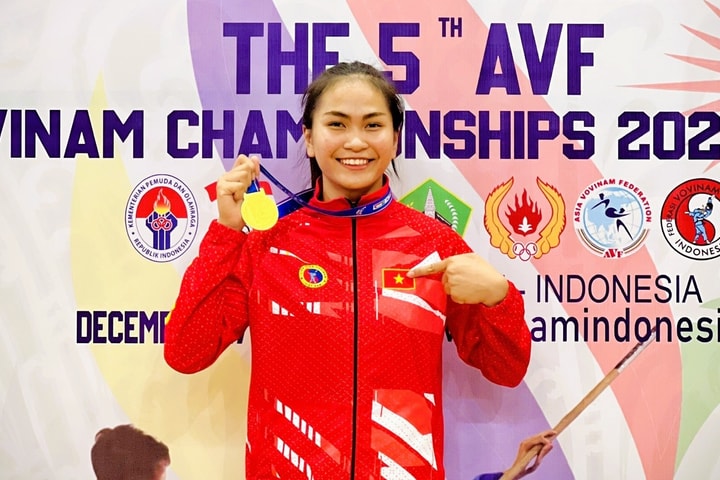 Cô gái S’tiêng viết nên hành trình vàng của Vovinam Việt Nam