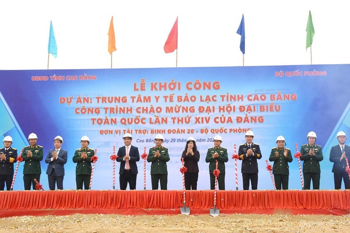 Cao Bằng: Khởi công dự án Trung tâm Y tế Bảo Lạc
