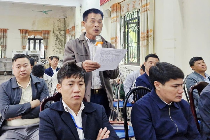 Tổ đại biểu số 23, HĐND thành phố Hà Nội tiếp xúc cử tri sau kỳ họp thứ 28