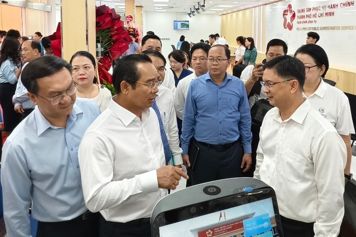 Ra mắt Trung tâm Phục vụ hành chính công TP Hồ Chí Minh
