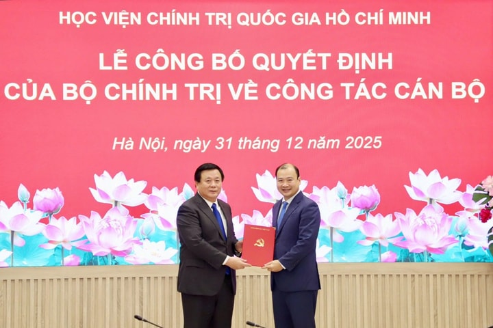 PGS.TS Lê Hải Bình giữ chức Phó Giám đốc Học viện Chính trị Quốc gia Hồ Chí Minh