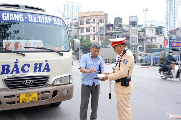 Ngày 3/1/2026: Xử lý hơn 11.500 trường hợp vi phạm giao thông, nồng độ cồn vẫn ở mức cao