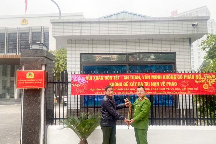 Tây Hồ: Quyết liệt xử lý vi phạm về pháo và vũ khí trước thềm Tết Bính Ngọ 2026