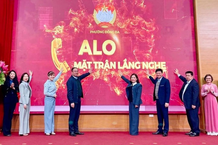Phường Đống Đa khởi động chương trình “Alo, Mặt trận lắng nghe”