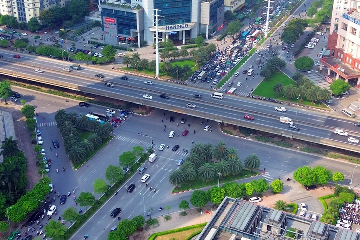 Hà Nội làm hầm chui 6 làn tại nút giao Dương Đình Nghệ - Vành đai 3