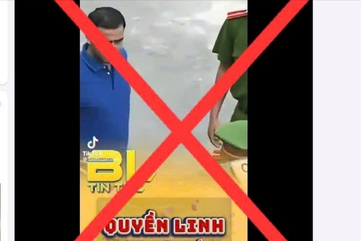 Tin giả về "MC Quyền Linh bị bắt" là sản phẩm dựng bằng trí tuệ nhân tạo
