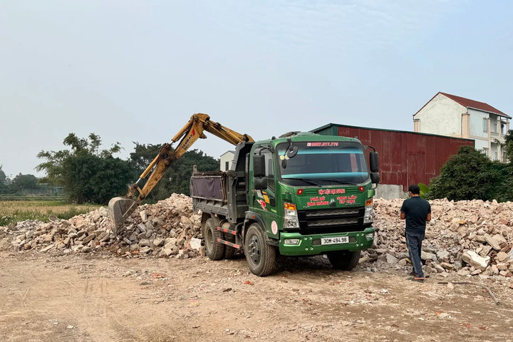Xã Đại Thanh quyết tâm "phủ xanh" bãi thải