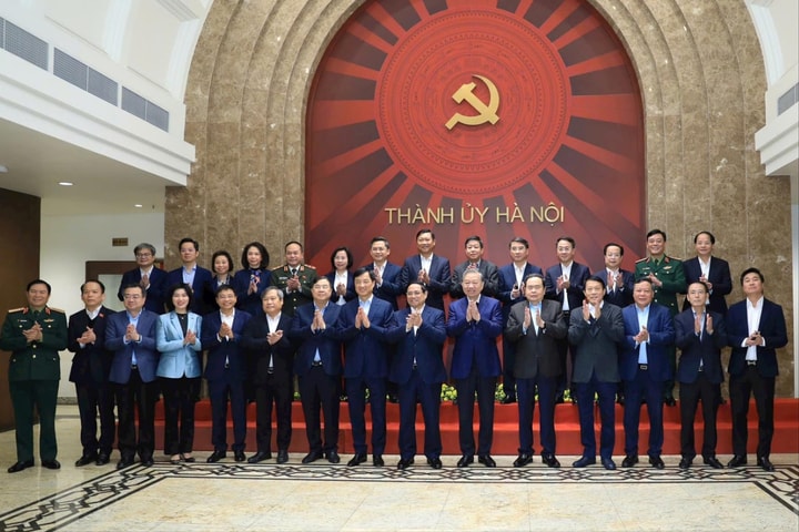 Tổng Bí thư Tô Lâm làm việc với Ban Thường vụ Thành ủy Hà Nội về Quy hoạch Thủ đô tầm nhìn 100 năm