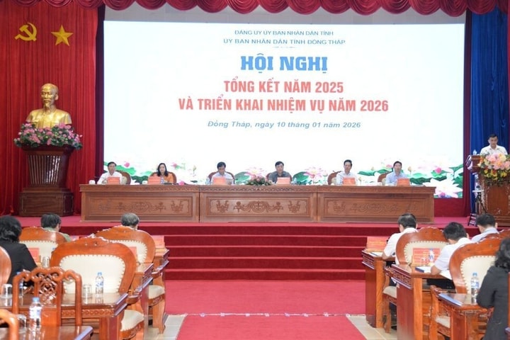 Năm 2025 Tăng trưởng GRDP Đồng Tháp xếp thứ 2 khu vực Đồng bằng sông Cửu Long