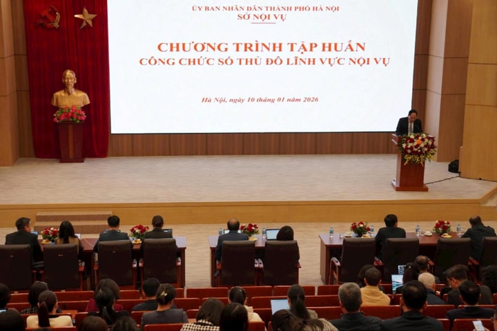 Hà Nội: Tập huấn “Công chức số Thủ đô lĩnh vực Nội vụ”