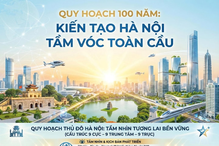 Quy hoạch 100 năm: Kiến tạo Hà Nội tầm vóc toàn cầu