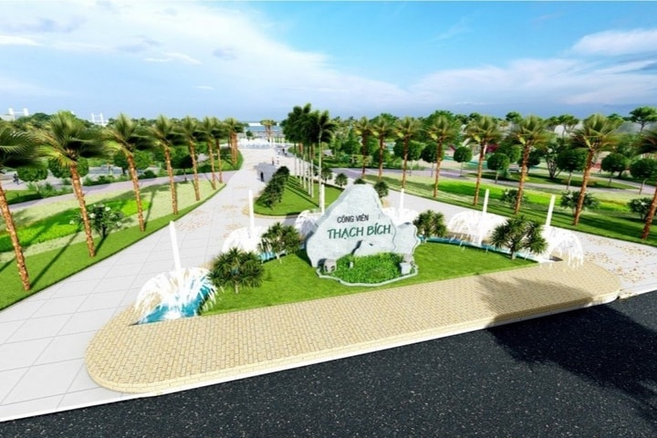 Quảng Ngãi: Đôn đốc triển khai dự án Công viên cây xanh Thạch Bích