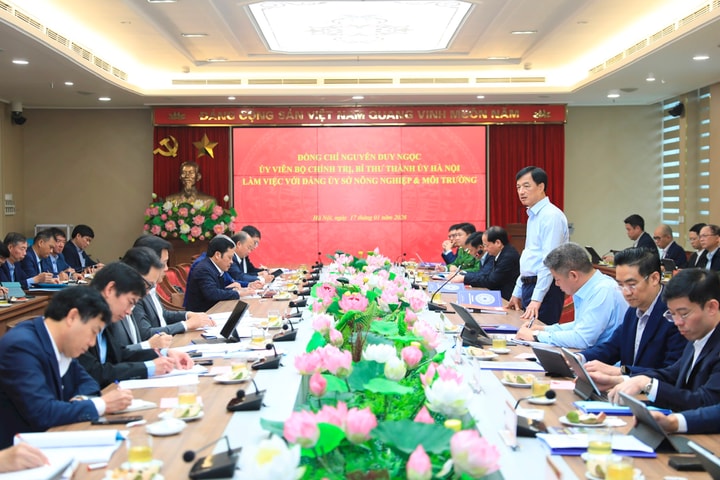 Bí thư Thành ủy Hà Nội Nguyễn Duy Ngọc: Giải quyết ô nhiễm môi trường phải làm nhanh, làm ngay, làm tổng thể
