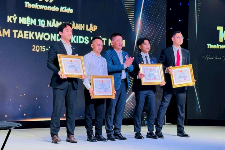 Hành trình 10 năm Taekwondo Kids Việt Nam: "Bệ phóng" vàng cho tài năng trẻ Thủ đô