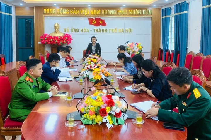 Ủy ban MTTQ Việt Nam xã Ứng Hòa triển khai tổ chức chương trình “Tết Nhân ái”
