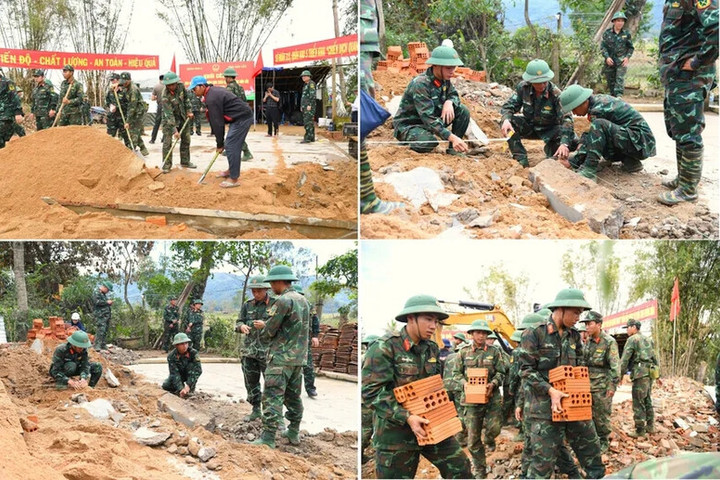 "Chiến dịch Quang Trung": Tạo mô hình mẫu cho công tác ứng phó, khắc phục hậu quả thiên tai