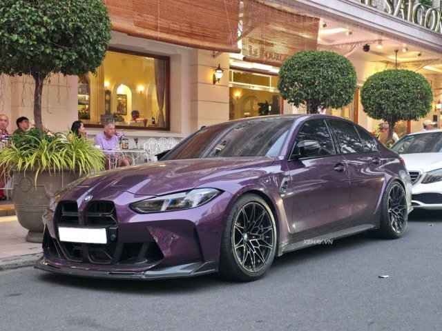 BMW M3 màu tím độc nhất Việt Nam: Option "khủng" gần 1 tỷ đồng