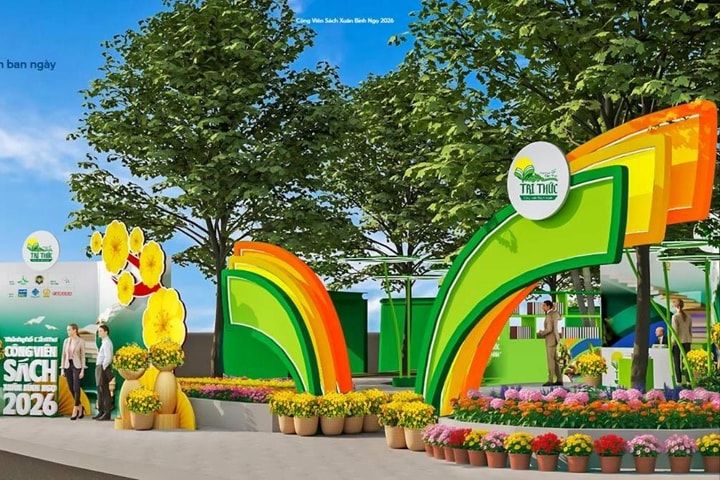 Lần đầu tiên Cần Thơ tổ chức Công viên sách Xuân Bính Ngọ 2026