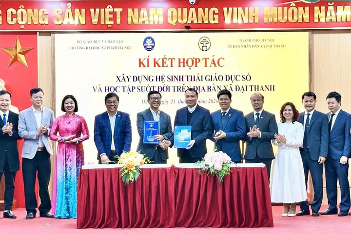 Xã Đại Thanh hướng tới mục tiêu xây dựng hệ sinh thái giáo dục số