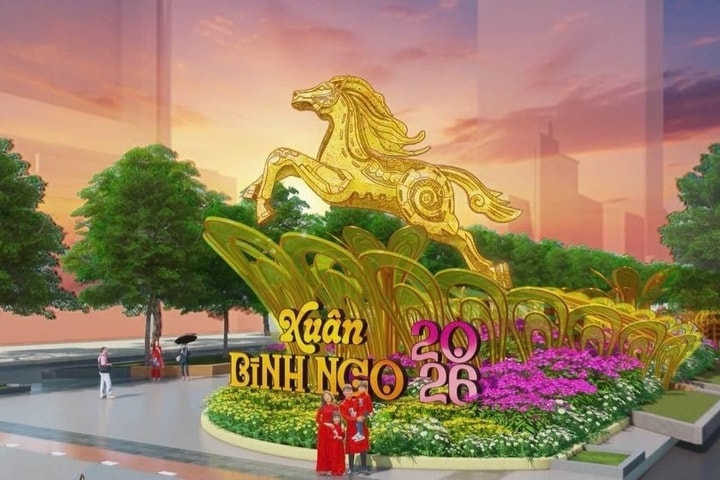 TP Hồ Chí Minh Đường hoa Nguyễn Huệ Tết 2026 mang chủ đề “Xuân hội tụ - Vững bước vươn mình
