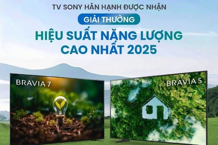 Sony khẳng định vị thế hàng đầu tại Việt Nam với cú đúp giải thưởng công nghệ năm 2025